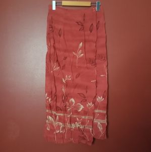 Alfred Dunner Faux Wrap Skirt Sz 8